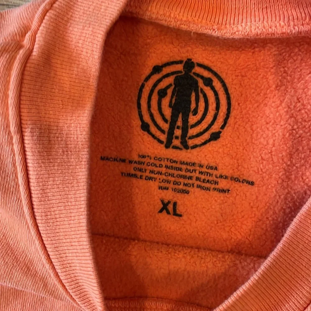 Kid Cudi orange NASA sweatshirt - XL - Picture 3 of 3